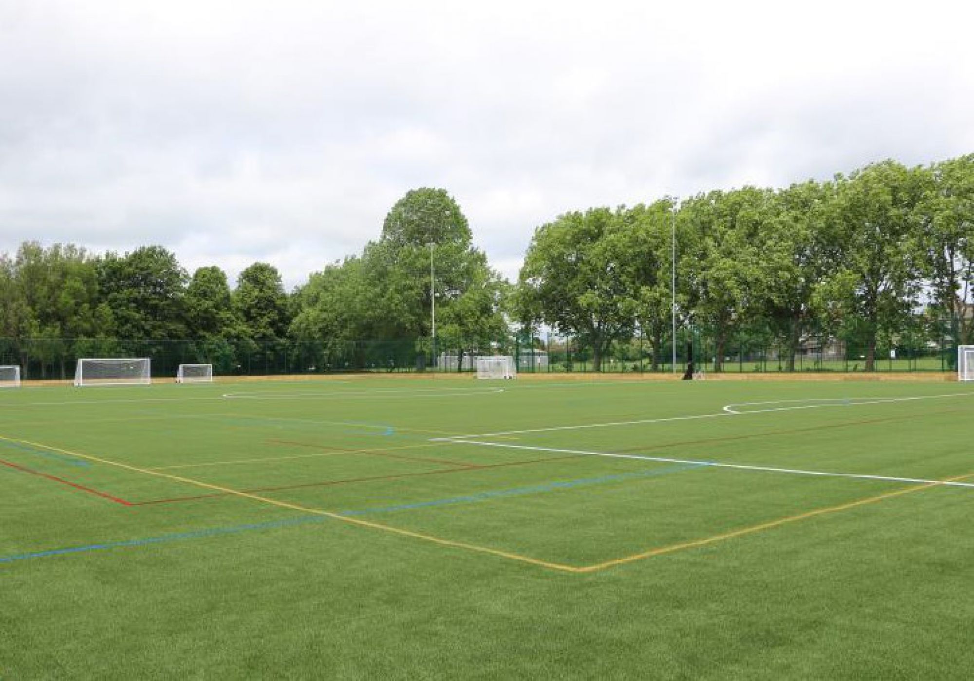 Full view of the new 3G pitch